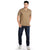 Designer Polo in Beige