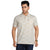 Chequed Polo T-shirt in Beige