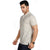 Chequed Polo T-shirt in Beige