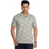 Chequed Polo Tee in Light Green
