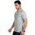Chequed Polo T-shirt in Light Blue