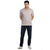 Chequed Polo T-shirt in Pink