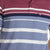 Stripped polo T-shirt