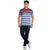 Stripped polo T-shirt