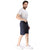 Regular Fit Navy Shorts