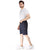 Regular Fit Navy Shorts
