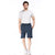Regular Fit Blue Shorts