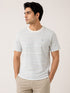 Round Neck Stripped Tee