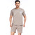 Regular Fit Co-Ord Set in Beige
