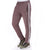 Regular Fit Mauve Track Pant