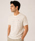Round Neck Stripped Tee