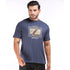 Printed Tee in Blue