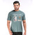 Printed Tee in Sea Green