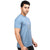 Printed Tee in Light Blue
