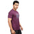 Printed Tee in Burgundy
