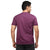 Printed Tee in Burgundy
