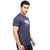 Printed Tee in Indigo