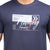 Printed Tee in Indigo