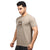 Printed Tee in Light Brown