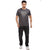 Printed Tee in Charcoal