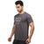 Printed Tee in Charcoal