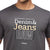 Printed Tee in Charcoal