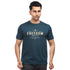 Printed Tee in Teal