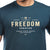 Printed Tee in Teal