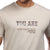 Printed Tee in Sand