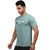 Printed tee in Sky Blue