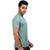 Printed tee in Sky Blue
