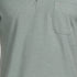 Structured Fabric Melange Polo in Green