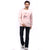 Printed Sweatshirt in Pink