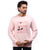Printed Sweatshirt in Pink