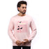 Printed Sweatshirt in Pink