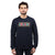 Printed Sweatshirt in Navy