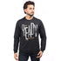 Printed Sweatshirt in Black