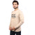 Printed Sweatshirt in Beige