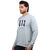 Printed Sweatshirt in Powder Blue