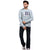 Printed Sweatshirt in Powder Blue