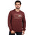 Printed Sweatshirt in Rust