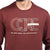 Printed Sweatshirt in Rust