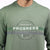 Printed Sweatshirt in Green