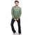 Printed Sweatshirt in Green