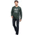 Printed Sweatshirt in Olive