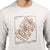 Printed Sweatshirt in Grey