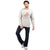 Printed Sweatshirt in Grey