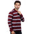 Full Sleeve Polo in Maroon
