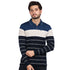 Full Sleeve Polo in Blue
