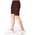 High GSM Shorts in Dark Brown